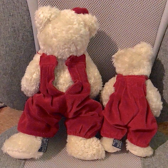 🎁🎄NWT 🧸🧸 BUNDLE BOYDS BEARS MAMA BEAR ROXANNE & BABY GIRL ERIN TEDDY BEAR DOLLS - Picture 2 of 6